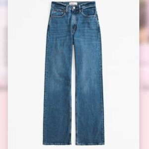 Dark Blue high rise ‘90s relaxed Jean